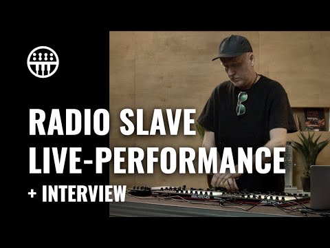 Radio Slave Live Performance + Interview  | Keys & Frequencies | Thomann