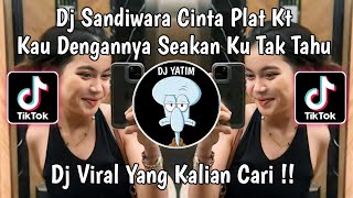 Download lagu DJ SANDIWARA CINTA PLAT KT  | DJ KAU DENGANNYA SEAKAN KU TAK TAHU VIRAL TIKTOK TERBARU 2024 !! mp3