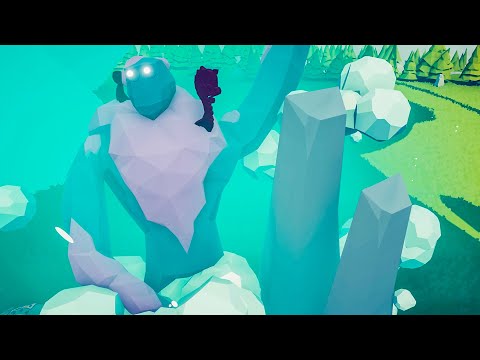 GLACIER GIANT vs ALL FACTION and ALL UNITS in TABS, Totally Accurate Battle Simulator MODS