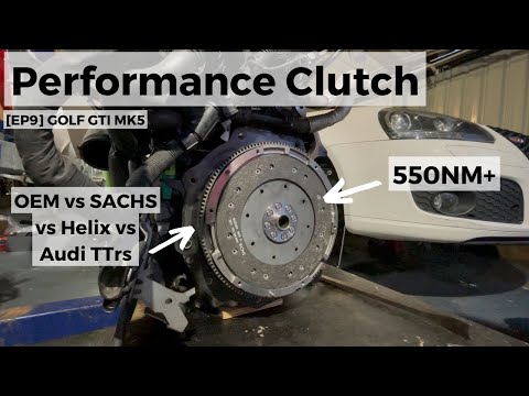 [EP9] Best Clutch For a Mk5 GTI? Performance Clutch & Flywheel Installation