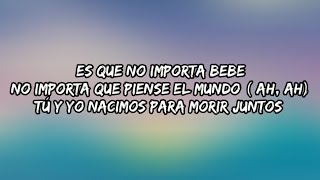 Morir Juntos - Lenny Tavarez ft Corina Smith ( Letra Oficial)