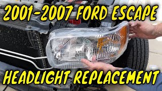 2001-2007 Ford Escape Headlight: Solving Haze, Moisture & Sudden