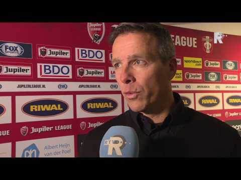 GÃ©rard de Nooijer na afloop van FC Dordrecht - Jong Ajax