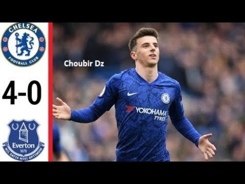 チェルシー対エバートン 4-0 プレミアリーグ 08/03/2020 (Chelsea Vs Everton 4-0 Premier League 08/03/2020)