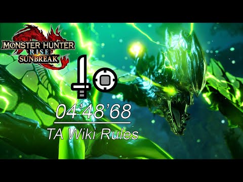 [MHR:SB] Astalos 04'48''68 Sword and Shield Solo TA Wiki Rules