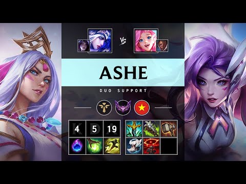 Ashe Support vs Seraphine - VN Master Patch 25.20