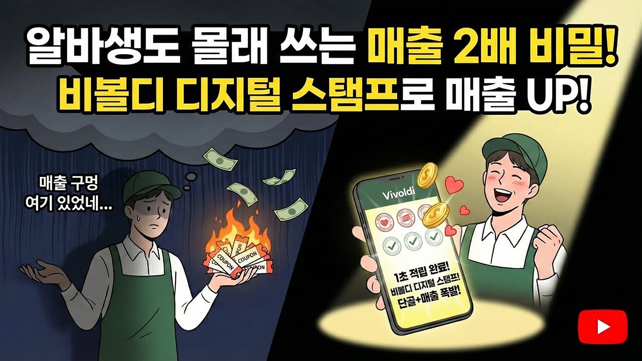 온라인 디지털 스탬프로 고객 리워드 관리! 비볼디 스템프 서비스 소개