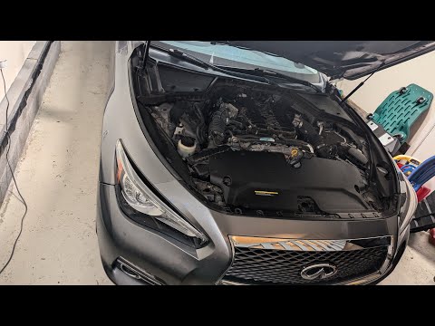2014 Infiniti Q50 Fan Module Replacement