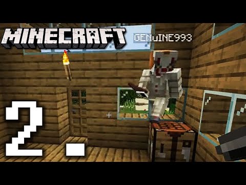 MY FIRST GAME OF MINECRAFT WITH GENUINE993 #2 - MINECRAFT SURVIVAL SERIE ENGLISH GAMEPLAY