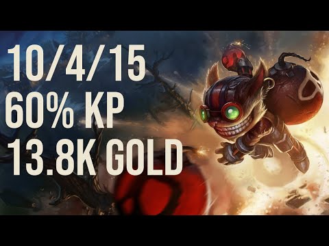 어딘가좀아픈사람 Ziggs Bot vs Vayne KR 11.17 Challenger Replay
