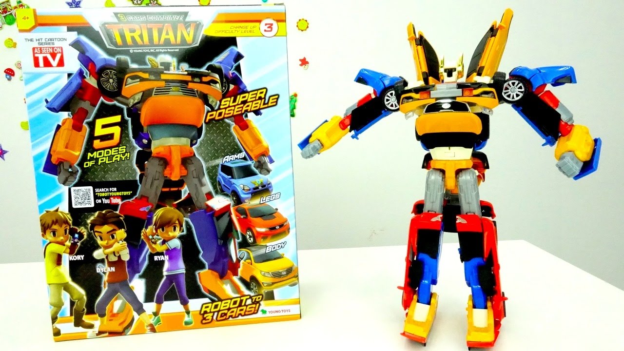 Тобот Тритан - робот-трансформер