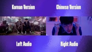 EXO - LOVE ME RIGHT (Korean Chinese MV Comparison)