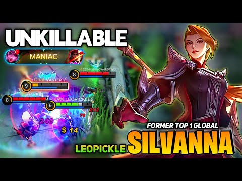 UNKILLABLE! Silvanna Tank Build Perfect Initiator [Former Top 1 Global Silvanna] LEOPICKLES - MLBB
