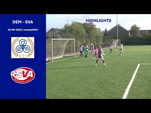DEM JO9-1 vs. SVA JO9-1 - competitiewedstrijd | 16 september 2023 | Keeper Bram de Heer RKVV DEM