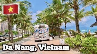 Da Nang Beach Walk Today 🌤 Weather Check & My Khe Beach Update | Vietnam Walking Tour