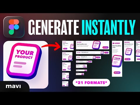 Automatic Banner Ad Generator in Figma (Save HOURS of Boring Work)