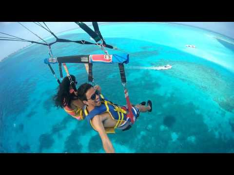 San Andrés - Parasail - Fear and a lot of excitement!