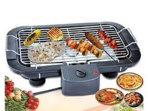 Electric Barbecue Grill. Electric BBQ grill machine Review. How to use Electric BBQ grill machine. Video