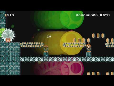 Mario Maker RPG quest by Booman - Super Mario Maker - No Commentary 1bo