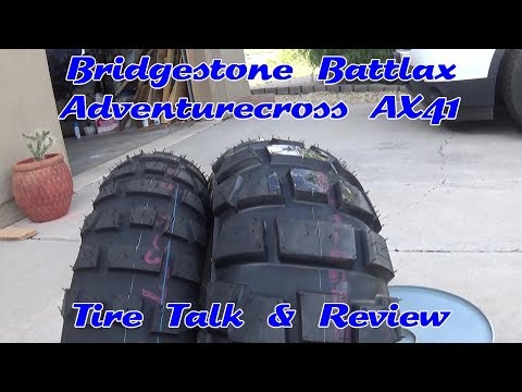 Bridgestone Battlax Adventurecross AX41 Review - Ultimate traction both on and off road.