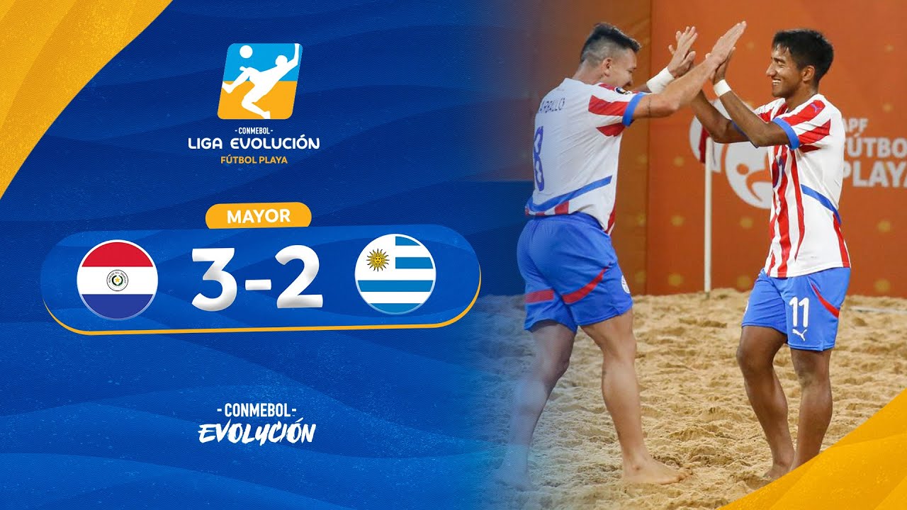 HIGHLIGHTS | PARAGUAY vs. URUGUAY | CONMEBOL LIGA EVOLUCIÓN FÚTBOL PLAYA ZONA SUR - MAYOR