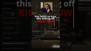 Turn this Warzone Setting *OFF* RIGHT NOW in Warzone! | #Shorts