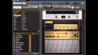 Guitar Rig 5 vs Amplitube 3 vs Revalver III.V, Part 1 : Marshall Plexi