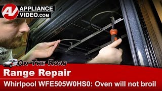 Whirlpool Stove Repair: Will Not Broil - Broil Element