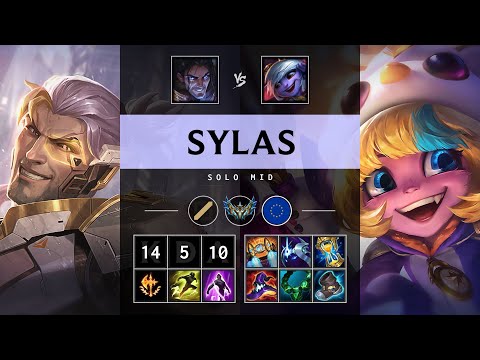 Sylas Mid vs Tristana - EUW Challenger Patch 25.13