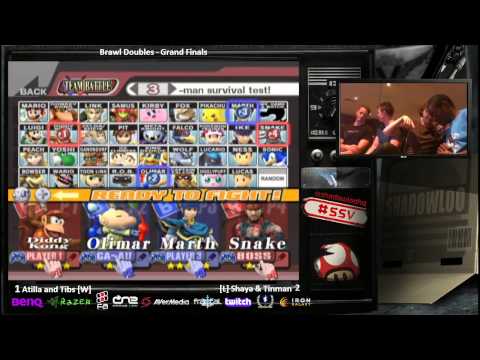 SSV Brawl Doubles Grand Finals - Atilla+Tibs vs Shaya+Tinman