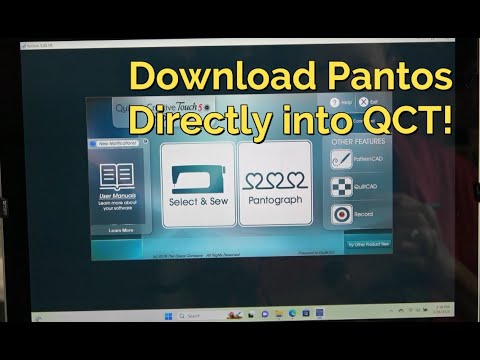 QCT5 Pro Download Pantographs Directly! Learn to Unzip.  No More Pesky USBs in Simulation Mode!