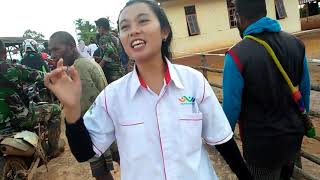 preview picture of video 'Tarian Menyambut Kunjungan Bupati dan Wakil Bupati Boven Digoel'