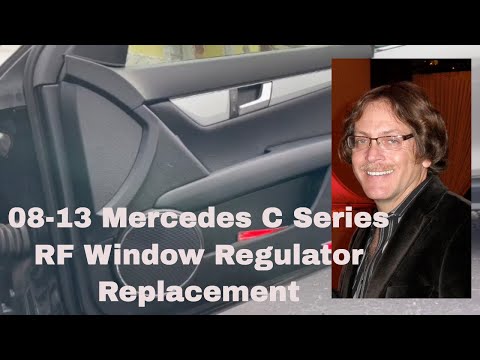 Mercedes C300 2008 2013 Window Regulator Replacement & Repair Right Front