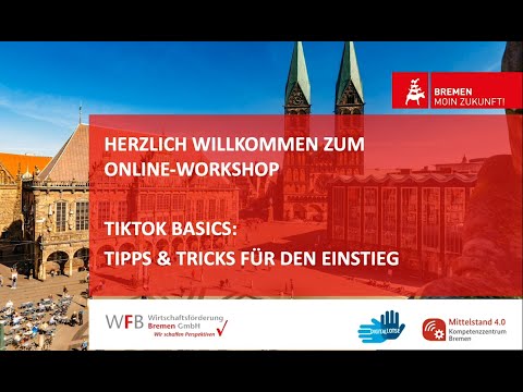 TikTok Basics: Tipps und Tricks für den Einstieg #digitallotsen #bremen