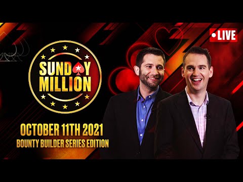 $109 SUNDAY MILLION: BOUNTY BUILDER SERIES ED♠️ Hosted by Hartigan, Stapes & Spraggy! ♠️ PokerStars