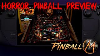Steam Deck: Pinball M - The New Horror/Mature Zen Pinball Offering (Demo on Deck)