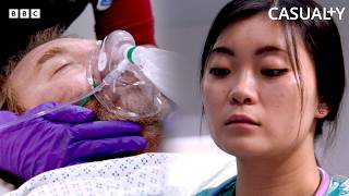 Junior Doctor Makes A Bold Call In A Life-Threatening Emergency | Casualty
