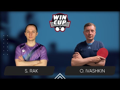 12:30 Serhii Rak - Oleksandr Ivashkin West 1 WIN CUP 24.08.2024 | Table Tennis WINCUP