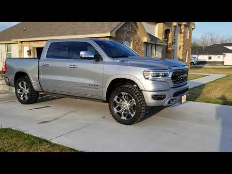 UPDATE 38,000 Miles on Mud terrain tires and leveling links for air suspension 2019 Ram1500