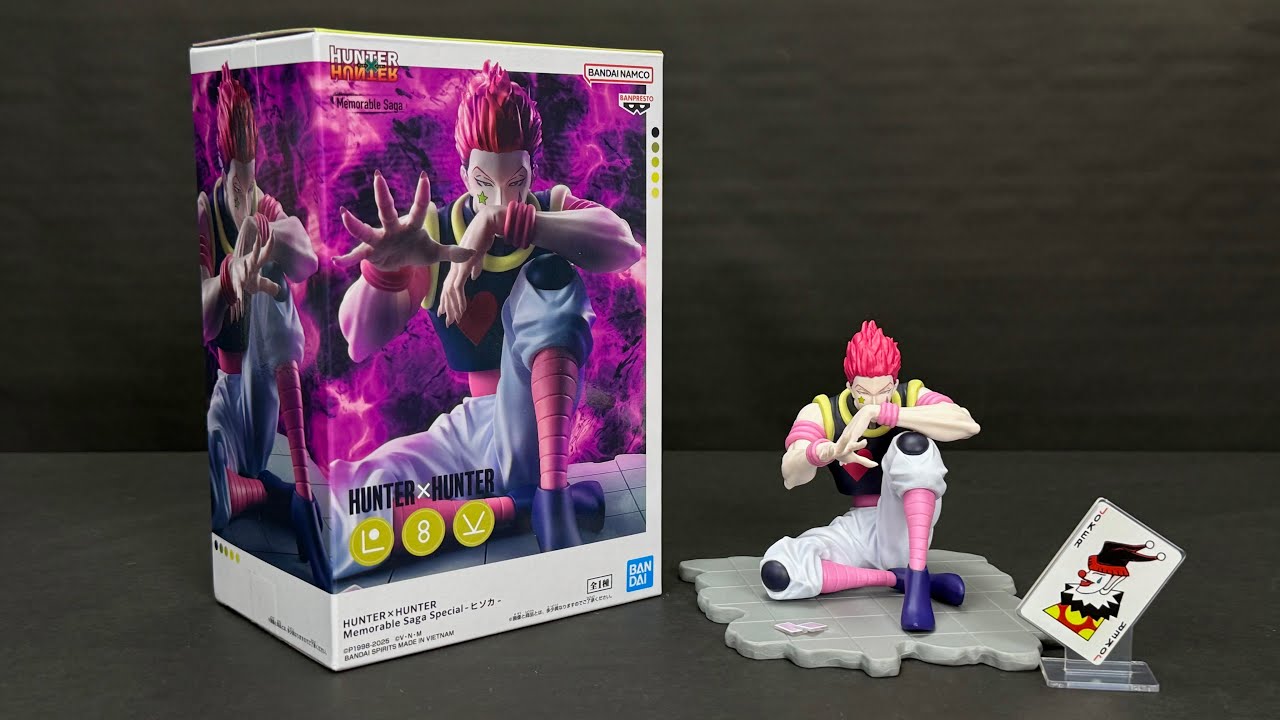 Hisoka Morow Memorable Saga Special - Figura Hunter x Hunter