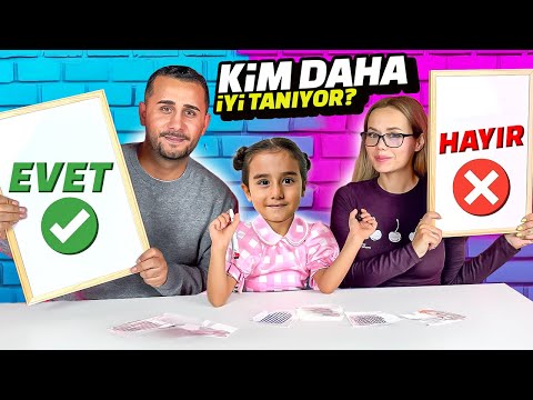 ANNEM vs BABAM ! KİM DAHA İYİ TANIYOR !? | Gamze Karta Öykü Karta