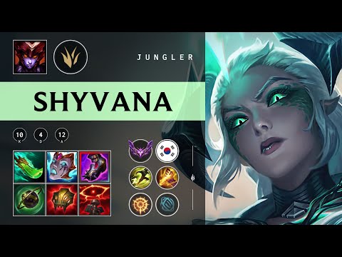 Shyvana Jungle vs Dr. Mundo - KR Master Patch 25.24