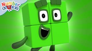 🎵 Eu Sou o Número 4 | Músicas de Matemática para Crianças | Numberblocks em Português Brasil