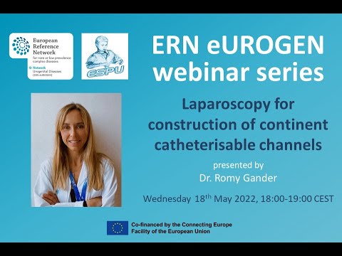 ERN eUROGEN Webinar 41: Laparoscopy for construction of continent catheterisable channels