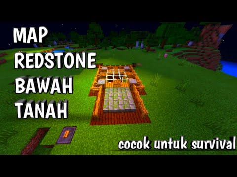 Insane Redstone Map in MCPE! Must See  🚀🔥