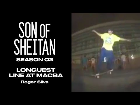 ROGER SILVA  - LONGUEST SKATEBOARD LINE EVER AT MACBA