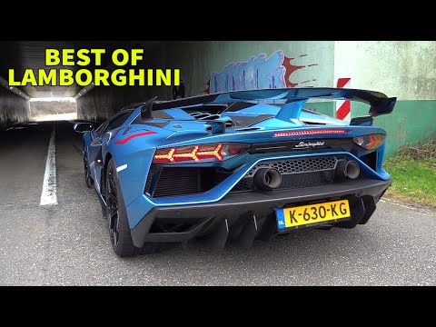 BEST OF LAMBORGHINI SOUNDS 2022 - Aventador SVJ, Performante, Novitec, Murcielago, 800HP Huracan..