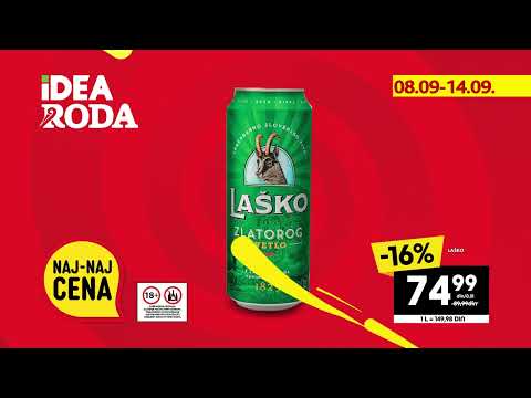 IDEA i RODA | NAJ-NAJ cena 08-14.09.2023.