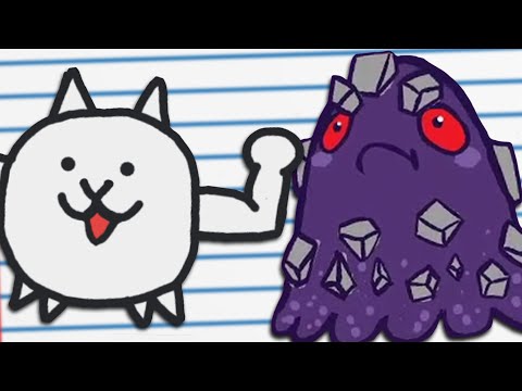 Saving the World as a BATTLE CAT! (Draw a Stickman Epic 3)