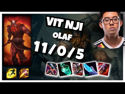 Olaf vs Graves VIT Nji JUNGLE (11/0/5) - v11.2